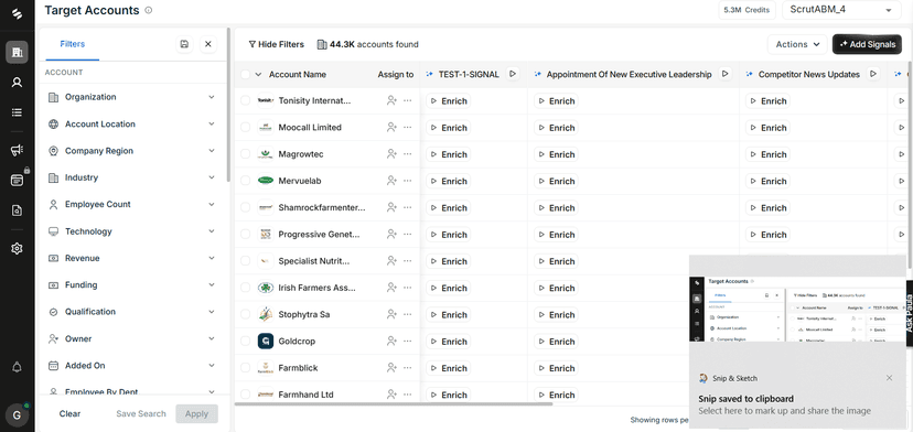 AI Signals Dashboard